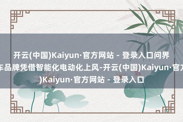 开云(中国)Kaiyun·官方网站 - 登录入口问界、理思等中国汽车品牌凭借智能化电动化上风-开云(中国)Kaiyun·官方网站 - 登录入口